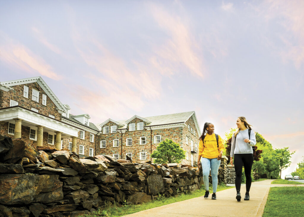 Dalhousie University students walking